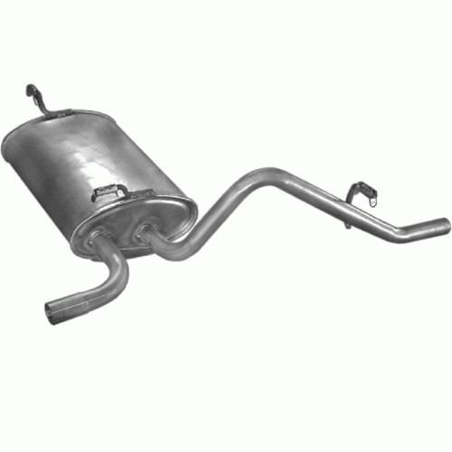 Silencieux arrière pour Daewoo Matiz 0.8 berline 3 et 5 portes de 1998 à 2000