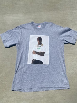 New Supreme Tyler the Creator Tee T-Shirt Grey Size Medium New Supreme Tyler the Creator Tee T-Shirt Grey Size Medium