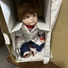 Danbury Mint The Doctor Michael Porcelain Doll by Larry Noble 1993 retired