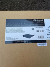 Image of StarTech.com 2U Vented Server Rack Shelf, 16in/41.5cm Mounting Depth, For 19" R
