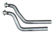 Pypes Dfm12s Downpipes - 2-12 In Diameter - Stainless Steel - Natural - Pair Pypes Dfm12s Downpipes - 2-12 In Diameter - Stainless Steel - Natural - Pair