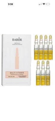 LOT OF 4 Babor Ampoule Concentrates Multi Vitamin  7x2ml/0.06oz
