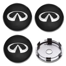 4Pack Wheel Center Caps for Infiniti QX50 Q50 Q70 Q70L Q60 QX60 QX80 EX25 EX35,