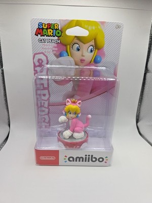 Cat Peach Amiibo Super Mario Series New Factory Sealed Switch Wii U 3DS