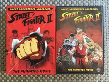 Street Fighter II: The Animated Movie (DVD, Capcom) w/ Slipcover RC1 RAR 2006