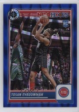 2023 Panini NBA Hoops Premium Stock Blue Seismic Prizm /99 Tosan Evbuomwan 18ru