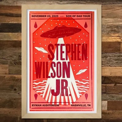 Stephen Wilson Jr Son Of Dad Tour Nov 23 2025 Nashville TN Poster