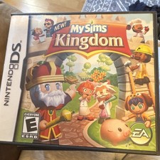 EA MySims Kingdom Original Cartridge Case Only for Nintendo DS Game