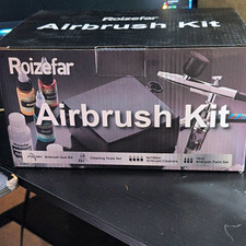 Roizefar Airbrush Kit Set Airbrush Gun Paint Set Cleaning Tools RAKAPK-NA EU