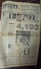 ROCHESTER DEMOCRAT AND CHRONICLE (Sept. 12, 1985) Rose Hits #4193