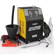 Solary Automotive Smoke Machine Leak Detector - 12V DC EVAP Vacuum Diagnostic