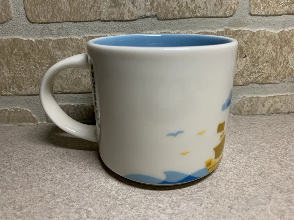 Taza de café Disney Parks Starbucks WDW Magic Kingdom You Are Here 14 OZ Foto 3 de 4