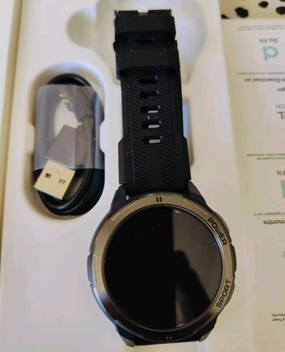OUKITEL Smartwatch Herren BT10, 5ATM Wasserdicht Fitness Watch 123 Sportmodi New - 第 9/10 張圖片
