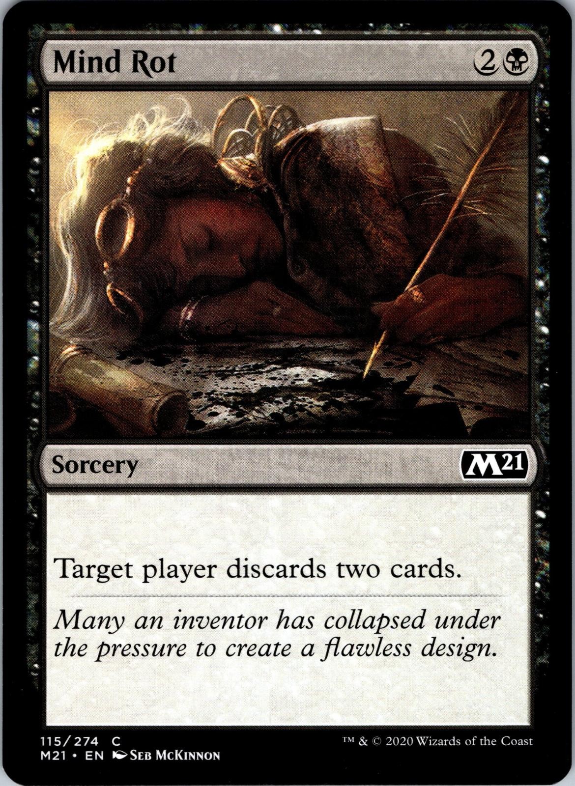 Mind Rot 115 Common Core Set 2021 Magic: The Gathering Near Mint