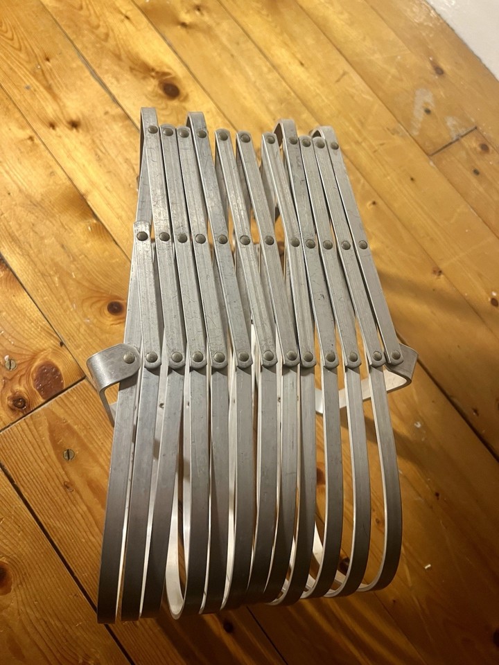 Vintage Metal Extendable Magazine Rack Book Holder Collectible Rare ...