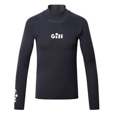 GILL Junior Unisex ZenTherm 2.0 Neoprene 4-Way Stretch Thermal Navy Top, Sizes