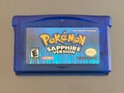 New ListingPokemon: Sapphire (Nintendo Game Boy Advance, 2003) GBA Authentic New Battery