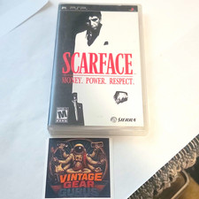 Scarface: Money. Power. Respect. CIB Sony PSP Sierra2006 M NTSC-U/C  RARE Tested
