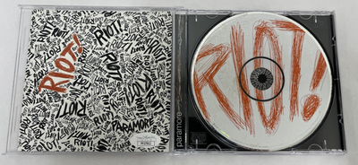 Riot Paramore Full Band Signed Autograph CD - Hayley Williams