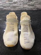 adidas Pharrell NMD Human Race Cream Off White Men’s Sz 10.5 US
