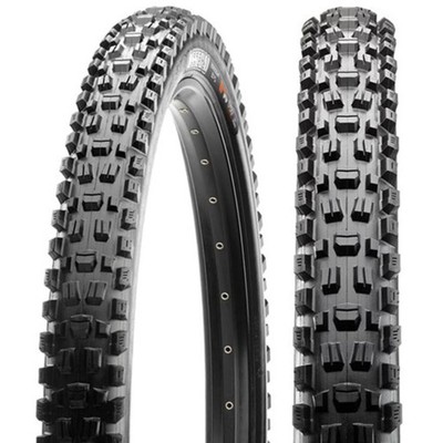 Maxxis 60TPI Dual EXO TR Assegai Reifen 27,5 x 2,6 faltbar - Schwarz (27,5x2,6'')