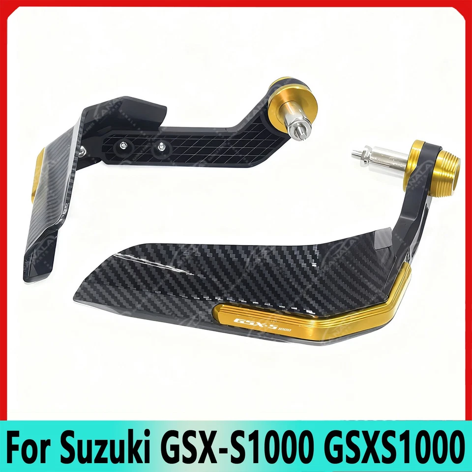 For Suzuki GSX-S1000 CNC Motorcycle Handlebar Windshield Hand Guard Protector - Image 2 of 4