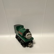 Peter Sam 2003 Thomas Friends Wooden Railway Train Engine Square-Funnel