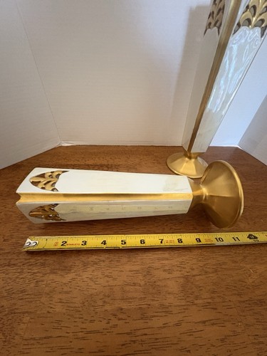 RS PRUSSIA / 2/10.1”/ART DECO /LUSTRE VASE /GOLD GILT “Mrs Harvey” GERMANY/MINT - Picture 5 of 10