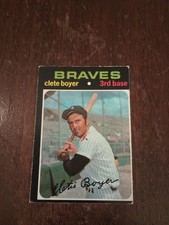 1971 OPC/Topps #374 Clete Boyer (GD)