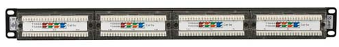 Pannello Patch Cat5e 48 Porte Black Box JPM906A-R4 2U Per Montaggio Su Rack - Nuovo
