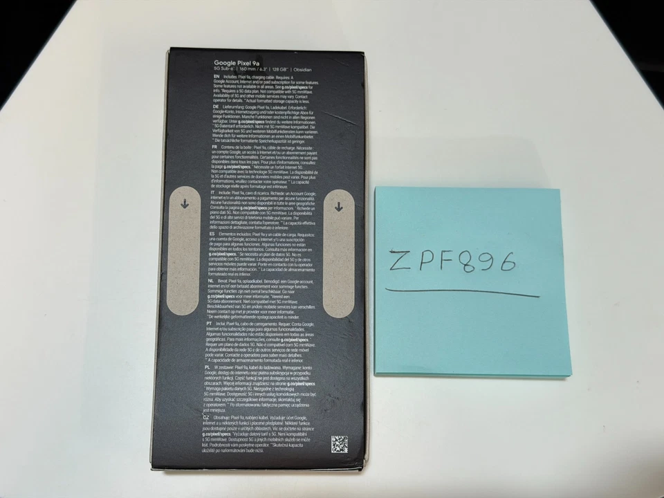 Google Pixel 9a 128GB Unlocked Obsidian Brand New - Fast Delivery ✅ - Image 3 of 4