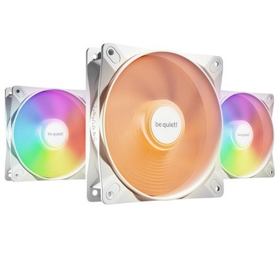 be quiet! Light Wings LX High Speed 120mm ARGB White PWM Triple Fan Pack