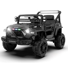 12V Kids Ride On Electric Truck Car W/Parents Control,2WD,Four-wheel suspension