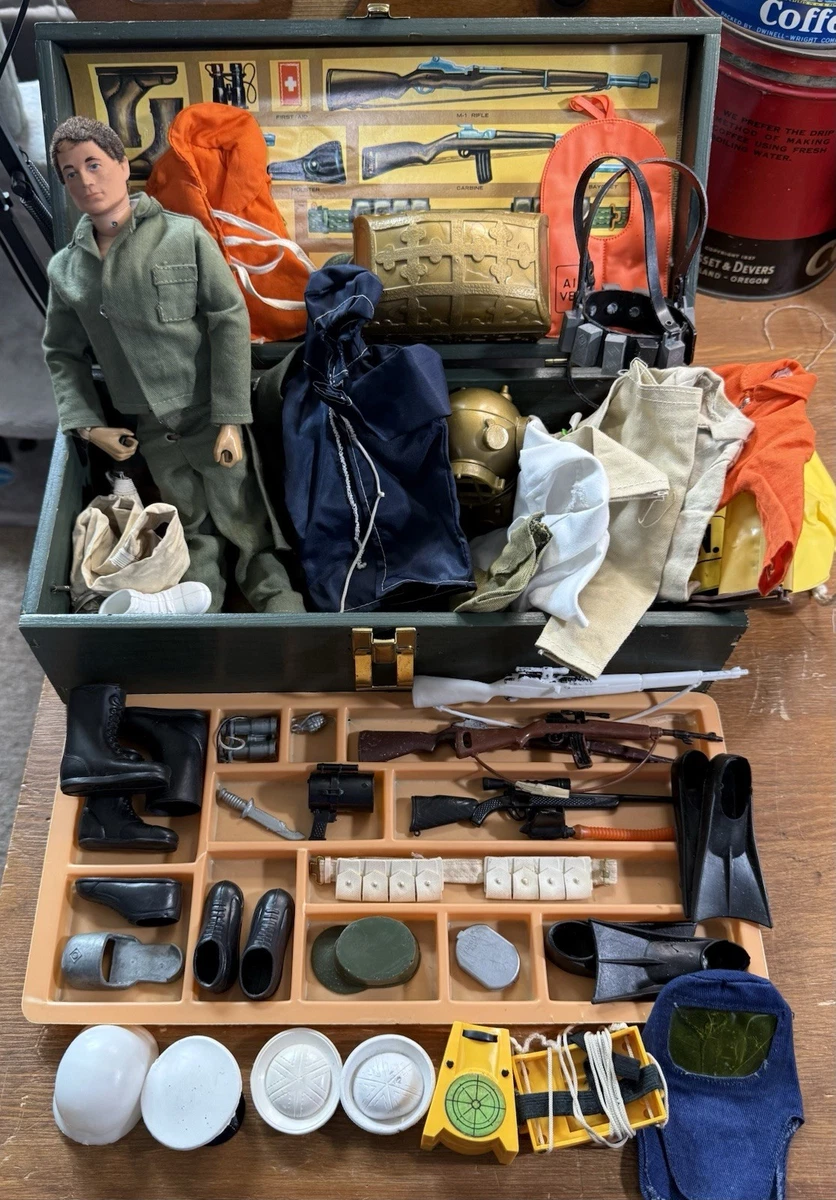 Wooden G.I. Joe Military & Adventure Action Figures 1964 Year