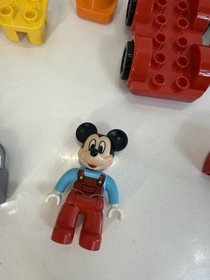 LEGO Duplo DISNEY Mickey Mouse Racer 10843 Incomplete