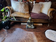 Thomas Loyd Leather 2/3 Sofa. Second Hand. Used. Very Good Condition