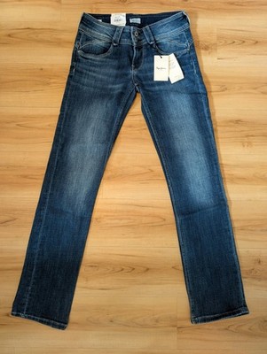 Pepe Mid Waist Straight GEN Silk Touch Damen Jeans W27 L32