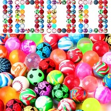1000 Pieces Bouncy Balls in Bulk 25 Mm/ 1 Inch Rubber High Bouncing Balls Kids