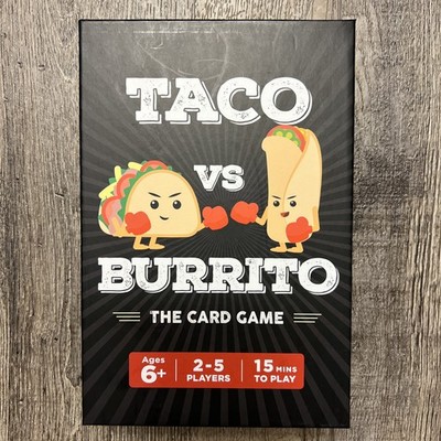 Taco Vs Burrito The Card Game Play Monster Games, Card Game 2025, Build A Meal