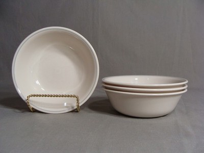 4 CORELLE Soup/Cereal Bowls Goes With The Rose Pattern
