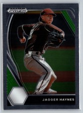 2021 Panini Prizm Draft Picks #PDP219 Jagger Haynes Silver Prizm