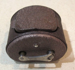 Vintage TWINPLEX SAFETY RAZOR BLADE SHARPENER with BAKED-ON RETRO FINISH