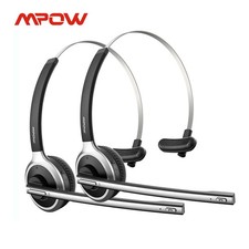 Mpow M5 Bluetooth 5.0 Auriculares Inalámbricos Camionero Oficina Manos Libres Micrófono 18H