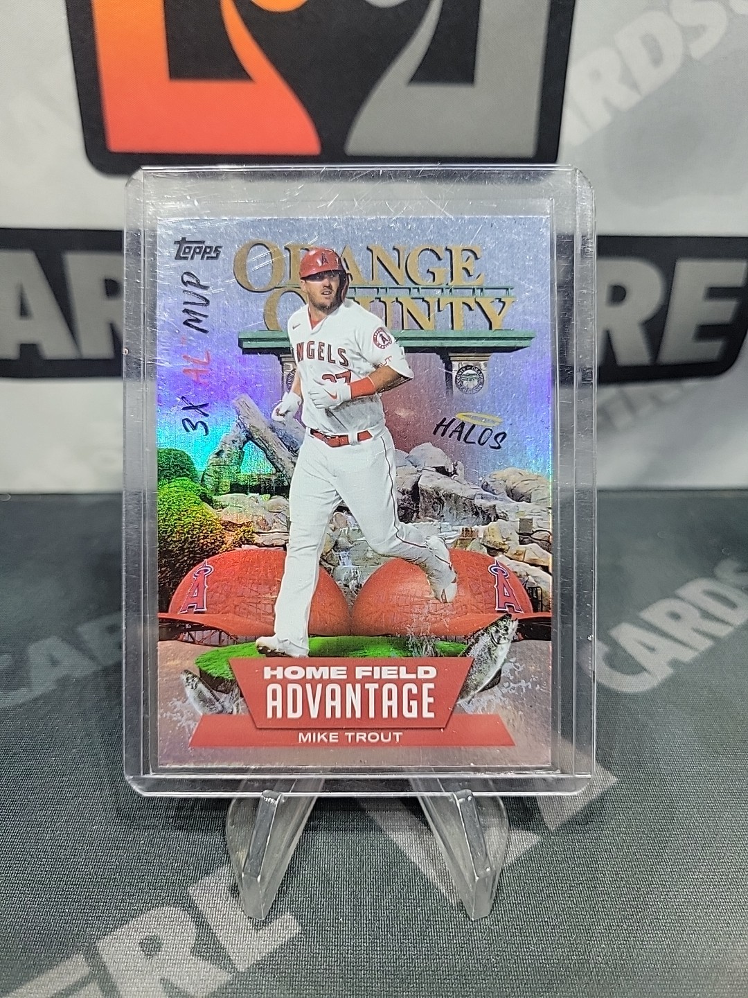 2022 Topps Series 1 - Home Field Advantage Mike Trout #HA-5