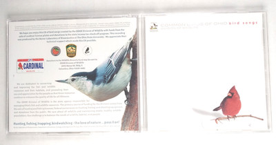 Common Birds of Ohio Bird Songs ODNR Division of Wildlife CD - Nature