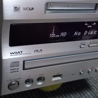ONKYO FR-N9NX CD MD Tuner Amplifier Tested Serviced New Pickup