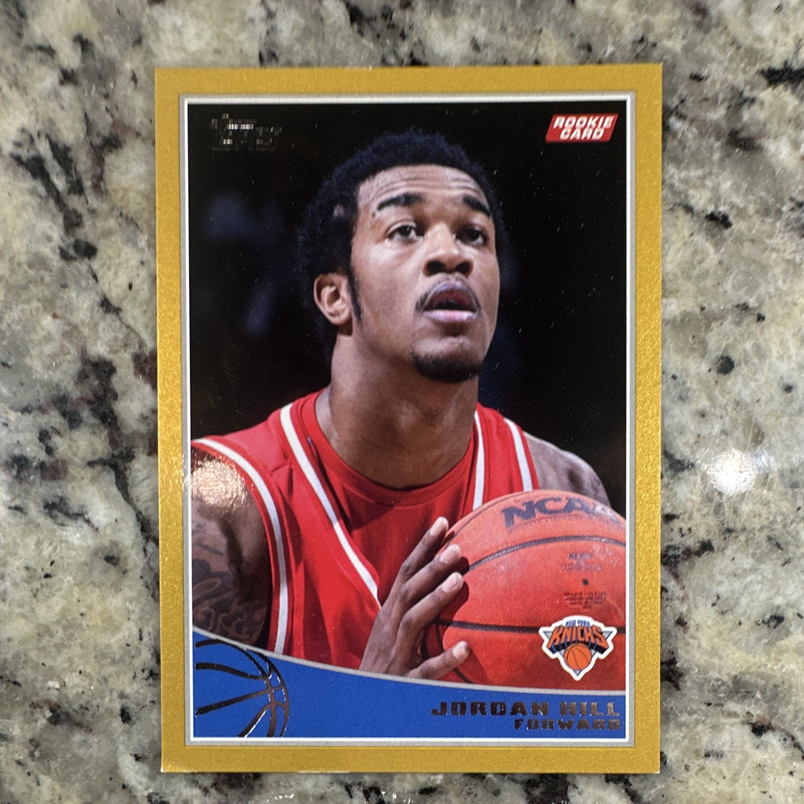 Topps 2009-10 Jordan Hill #323 New York Knicks Rookie Serial Numbered /2009
