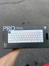 Logitech G PRO X 60 LIGHTSPEED Wireless Gaming Keyboard, GX Optical
