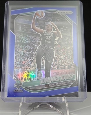 2025 Panini Prizm WNBA - Jonquel Jones #52 Blue Prizm 85/199