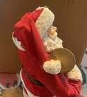 Clothique By Possible Dreams LTD SANTA with Bell & Toy Bag/Sack Vintage  8” Tall — photo 6